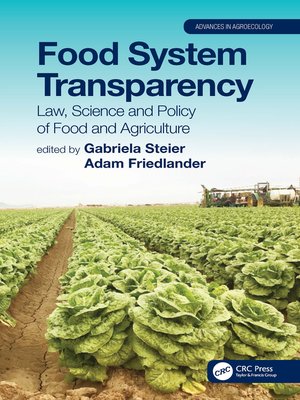 cover image of Food System Transparency